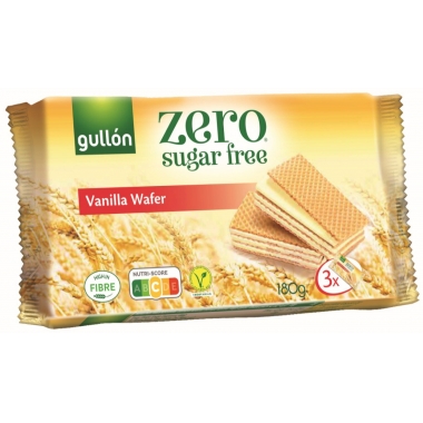 NAPOLITANE CU VANILIE FARA ZAHAR,180gr,GULLON