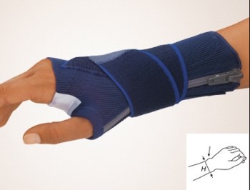 Orteza ManuZip® cu atela mediana detasabila
