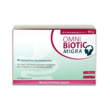 OMNI BIOTIC MIGRA 3gr*30dz,VEDRA