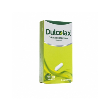 Dulcolax, 6 supozitoare