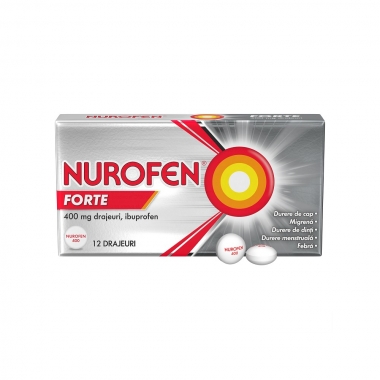 Nurofen Forte, 400 mg, 12 drajeuri