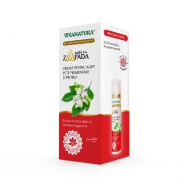 Crema pentru pete pigmentare si pistrui, 45ml, VivaNatura