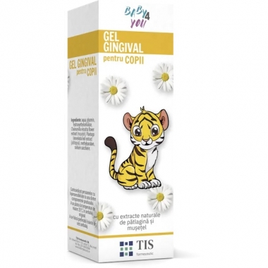 Gel gingival pentru copii, 15ml, Tis Farmaceutic