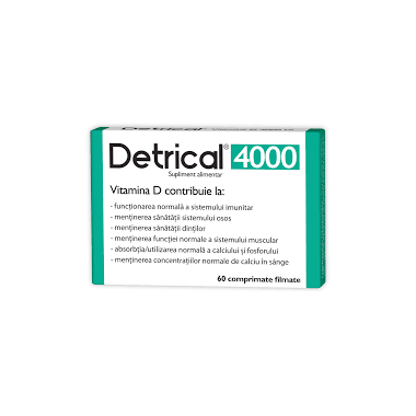 DETRICAL D3 4000IU 60CPR Zdrovit