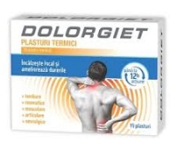 DOLORGIET PLASTURI TERMICI 10BUC Zdrovit