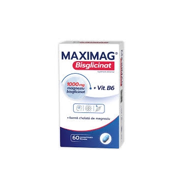 MAXIMAG BISGLICINAT 60CPR