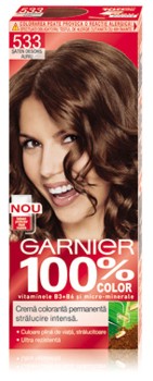 Garnier 100% Color Saten Deschis Auriu