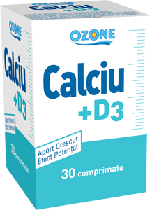 Calciu cu Vitamina D3 Ozone