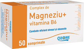 Magneziu cu Vitamina B6 Ozone STOC 0