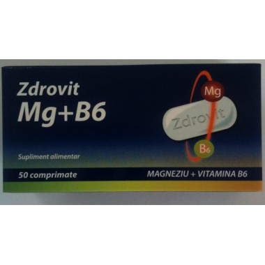 Zdrovit Mg+B6 x 50 cpr