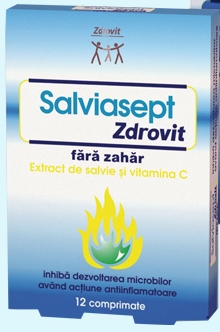 Zdrovit Salviasept fara zahar