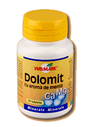 Dolomit ( Calciu Magneziu) X 70 drajeuri Walmark