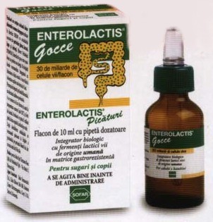 Enterolactis Gocce picaturi