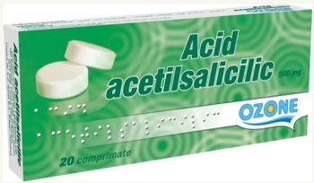 Acid Acetilsalicilic 0.5 gr