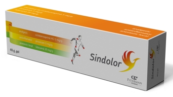 Sindolor gel 25 grame