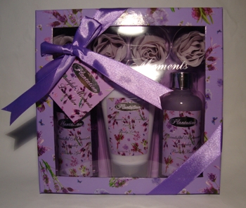 Set floral Lila