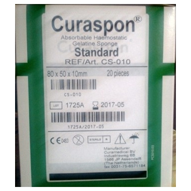 Curaspon Burete Hemostatic Standard x 20 buc