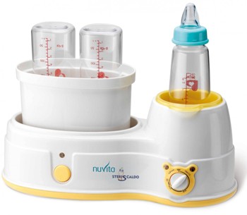Sterilizator si incalzitor electric pentru biberoane Nuvita