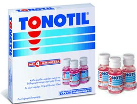 Tonotil N, Fiole