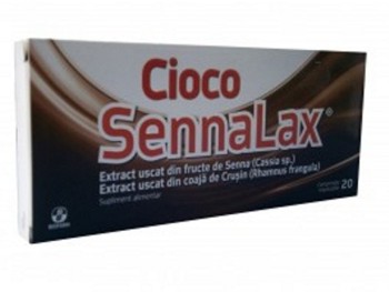 SennaLax plus Crusin cu gust Cioco x 20 cps